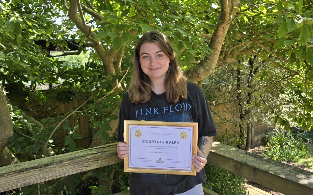 Apprentice of the Month – August