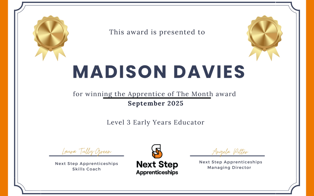 Apprentice of the Month – September 2025