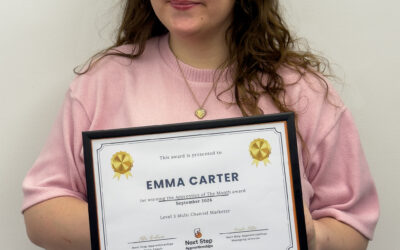 Apprentice of the Month – September 2026